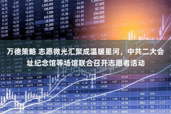 万德策略 志愿微光汇聚成温暖星河，中共二大会址纪念馆等场馆联合召开志愿者活动
